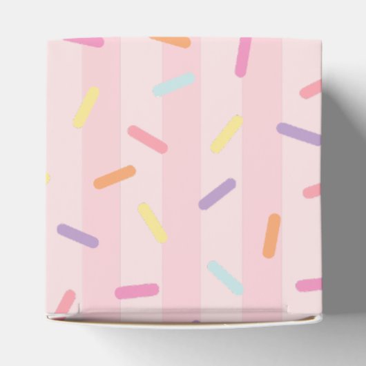 Eiscreme Sundae Sprinkled Baby Showbox Geschenkschachtel (Oben)