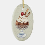 Eiscreme Sundae - SRF Keramikornament (Rechts)