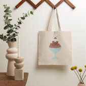 Eiscreme Sundae Tote Bag Tragetasche