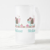 Eiscreme Sundae und andere köstliche Gerichte Mattglas Bierglas (VorderseiteRechts)