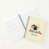 Eiscreme Sundae und andere köstliche Gerichte Notizblock (Innenseite)