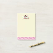 Eiscreme Sundae und andere köstliche Gerichte Post-it Klebezettel (Auf Schreibtisch)