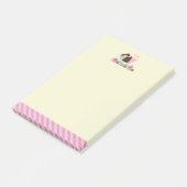 Eiscreme Sundae und andere köstliche Gerichte Post-it Klebezettel (angewinkelt)