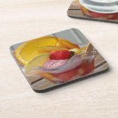 Eiscreme Sundae Untersetzer (Linke Seite)