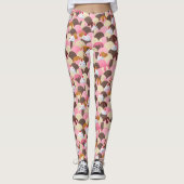 Eiscreme Sundaes Leggings (Vorderseite)