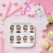 Eiscreme Sundaes Party Teller (Party)