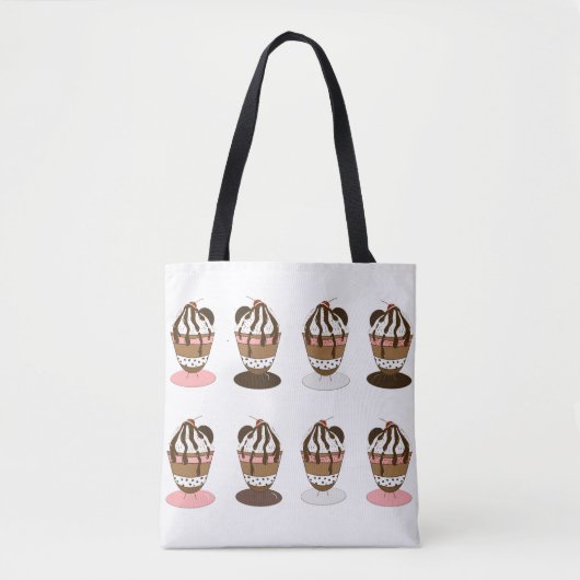 Eiscreme Sundaes Tasche (Vorderseite)