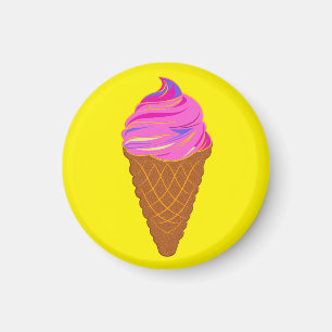 Eiscreme süße Creme   Magnet