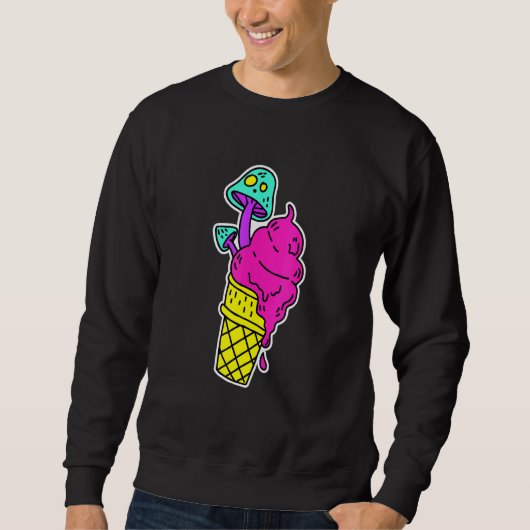 Eiscreme Sweatshirt (Vorderseite)