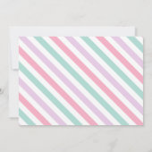 Eiscreme Sweet One Birthday Ice Cream Truck Invit Einladung (Rückseite)