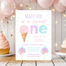 Eiscreme Sweet One First Birthday