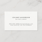 Eiscreme-Symbol Visitenkarte (Rückseite)