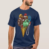 Eiscreme T-Shirt (Vorderseite)