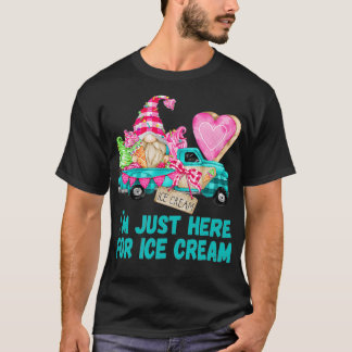 Eiscreme-T-Shirt für Kinder Frauen Niedliches Somm T-Shirt