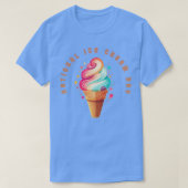 Eiscreme-Tag Eiscreme T-Shirt (Design vorne)