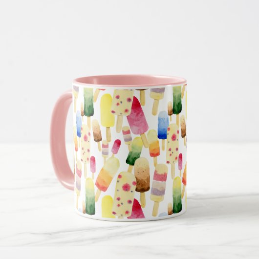 Eiscreme Tasse (Vorderseite Links)