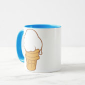 Eiscreme Tasse (Vorderseite Links)
