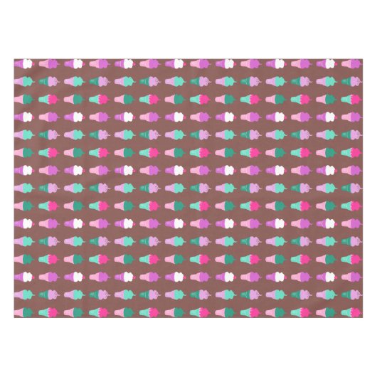 Eiscreme Tischdecke (Vorderseite (Horizontal))