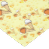 Eiscreme Tischdecke (Schrägansicht)