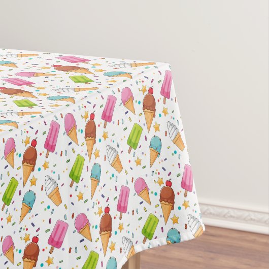 Eiscreme Tischdecke (Beispiel)