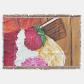 Eiscreme-Traum Decke (Vorderseite)