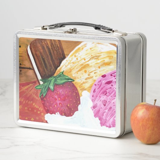 Eiscreme-Traum Metall Brotdose (Beispiel)