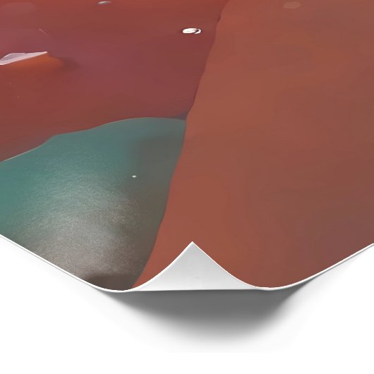 Eiscreme Treeling - Ken Gage Art Poster (Ecke)