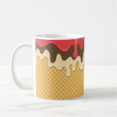 Eiscreme trinken Kaffee Tasse, Cup Kaffeetasse (Links)