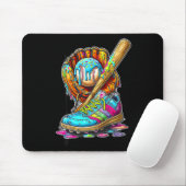 Eiscreme-Tropf-Bysebyll-Zeug-Softbyll-Tropf-Handsc Mousepad (Mit Mouse)