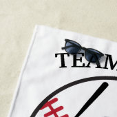 Eiscreme Tropfen Baseball Beach Handtuch für Junge (Beispiel)