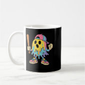 Eiscreme Tropfen Farbenfrohe Geist Baseball Spots  Kaffeetasse (Links)