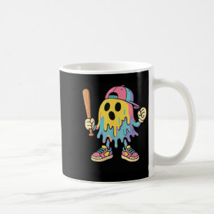 Eiscreme Tropfen Farbenfrohe Geist Baseball Spots Kaffeetasse