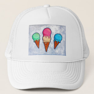 Eiscreme Truckerkappe