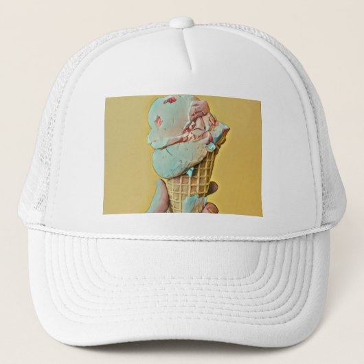 Eiscreme Truckerkappe (Vorderseite)