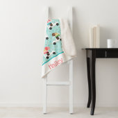 Eiscreme Trucks Sprinkles Girls Personalisiert Sherpadecke (Beispiel)