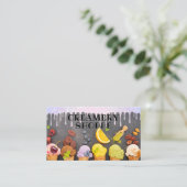 Eiscreme und Cones | Obst Treuekarte (Stehend Vorderseite)