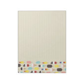 Eiscreme und gefrorene Leckereien (Lined), Notepad Notizblock (Rotiert)