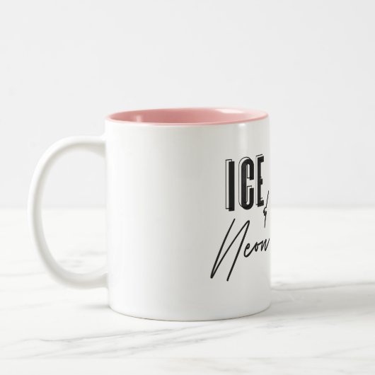Eiscreme und Neon Dreams Tasse (Links)