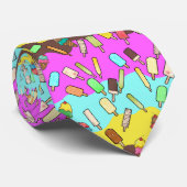 Eiscreme und Popcicles  Krawatte (Gerollt)