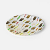 Eiscreme und Spaß zum Geburtstag Pappteller (Schrägansicht)