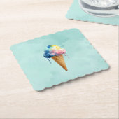 Eiscreme Untersetzer (angewinkelt)