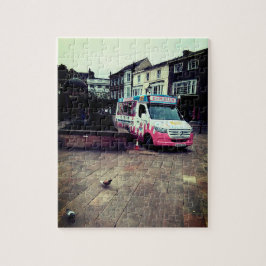 Eiscreme-van Puzzle
