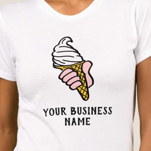 Eiscreme-Verkäufer verkauft Eiscreme-T-Shirt T-Shirt