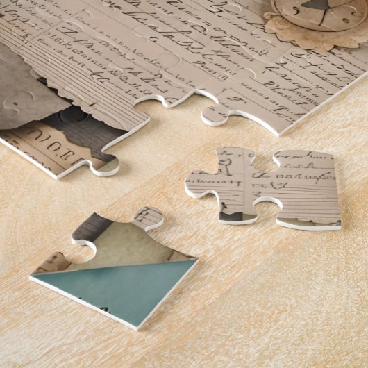 Eiscreme Vintag Collage Puzzle (Seite)