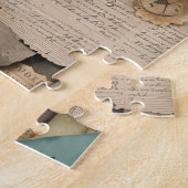 Eiscreme Vintage-Collage Puzzle (Seite)