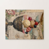 Eiscreme Vintage-Collage Puzzle (Horizontal)