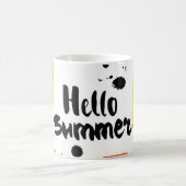 Eiscreme: Vintage Wasserfarbe Kaffeetasse (Mittel)