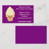 Eiscreme Visitenkarte (Vorne/Hinten)