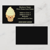 Eiscreme Visitenkarte (Vorne/Hinten)