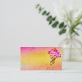 Eiscreme Visitenkarte (Stehend Vorderseite)